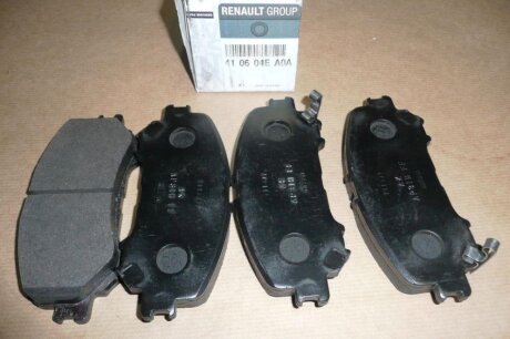 Тормозные колодки передние дисковые RENAULT 410604EA0A