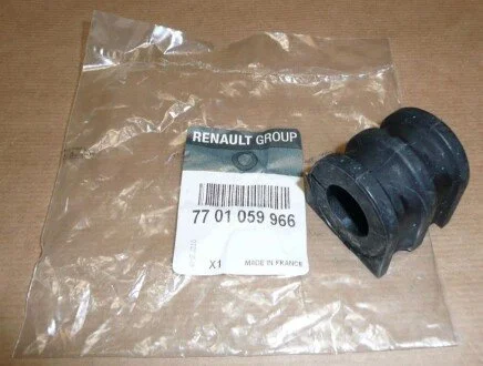 Втулка стабилизатора передний мост RENAULT 7700785788