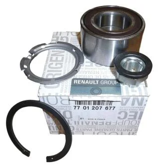 Комплект підшипника маточини колеса. RENAULT 7701207677