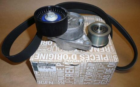 Комплект ременя генератора RENAULT 7701476705