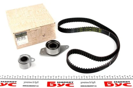 Комплект ременя грм RENAULT 7701477047