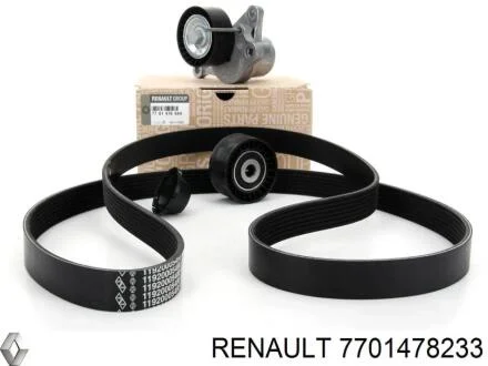 Комплект ременя генератора RENAULT 7701478233