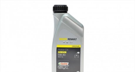 Масла моторные Castrol GTX RN 0710 5W-40, 1л. RENAULT 7711658110