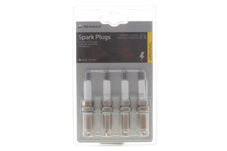 Комплект свічок запалювання б RENAULT 7711940255