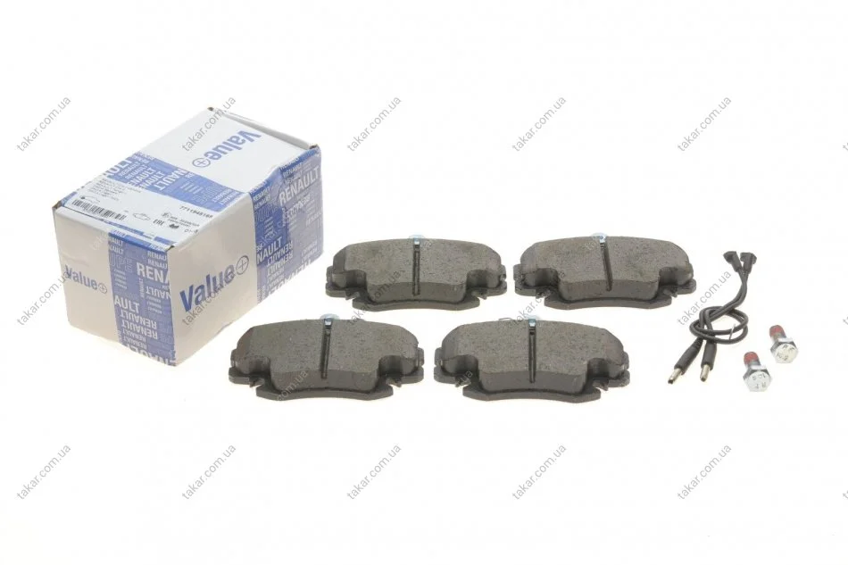 Тормозные колодки передние дисковые RENAULT 7711946169 (фото 1)