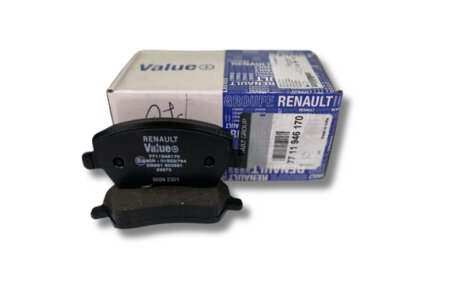 Тормозные колодки Value+ RENAULT 7711946170