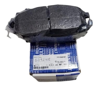 Тормозные колодки дисковые RENAULT 7711946187