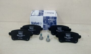 Тормозные колодки дисковые RENAULT 7711946212