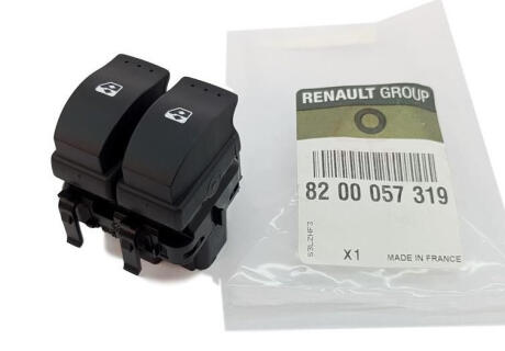 Кнопка стеклоподъемника электрическая RENAULT 8200057319