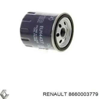 Масляний фільтр гвинт накручуваний RENAULT 8660003779