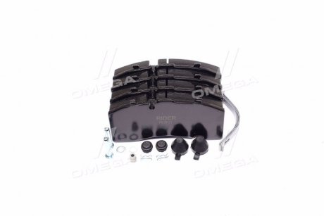 Колодка гальм. диск. HIGH POWER (компл. на вісь) BPW RS-SB 4309T RIDER RD 29171PRO