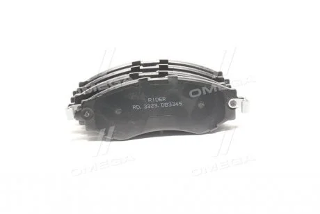 Тормозные колодки передние дисковые RIDER RD.3323.DB3345