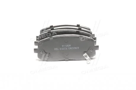 Тормозные колодки передние дисковые RIDER RD.3323.DB3369
