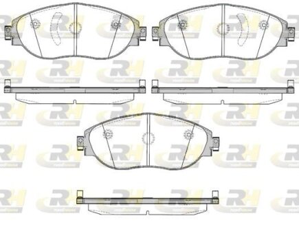 Тормозные колодки дисковые ROADHOUSE 21470.00