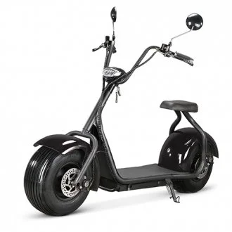 Електроскутер Citycoco 1500W, 60V12Ah, Black Rooder 00000050771