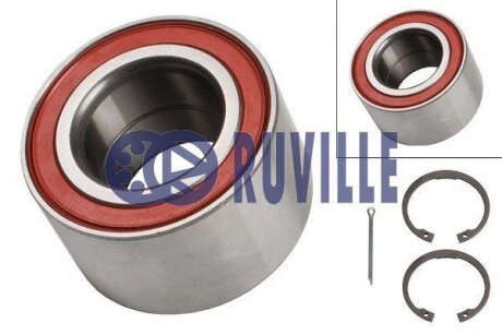 Підшипник кульов к-т+ змазка=VKBA663=713644160 RUVILLE 5314