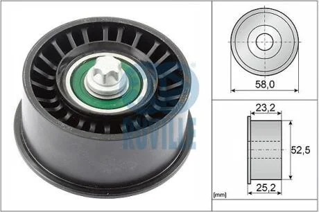 Ролик ведущий OPEL (пр-во Ruville) RUVILLE 55373