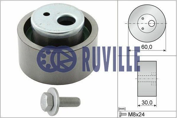 Ролик натяжний CITROEN, PEUGEOT (вир-во Ruville) RUVILLE 55997 (фото 1)