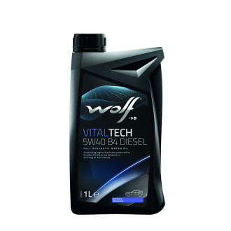 Моторное масло Wolf VitalTech Diesel 5W-40, 1л S-Oil 8333903