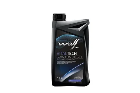 Моторное масло Wolf VitalTech Diesel 5W-40, 1л S-Oil 8333903