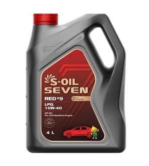 Моторное масло 4 л 10W40 Бензиновый Синтетическое S-Oil SNLPG10404