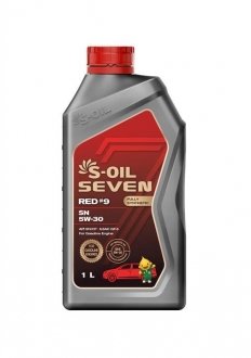 Моторное масло 1 л 5W30 Бензиновый Синтетическое S-Oil SNR5301