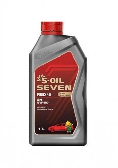 Моторное масло 1 л 5W50 Бензиновый Синтетическое S-Oil SNR5501