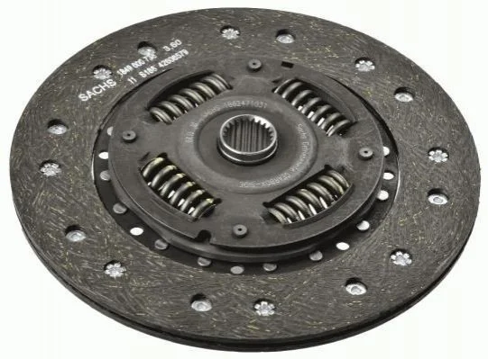Диск сцепления AUDI 100/80/A6 "1,9-2,4D "90-00 SACHS 1862471031 (фото 1)