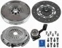 Зчеплення+маховик FORD C-MAX, FOCUS II, GALAXY II, KUGA I, MONDEO IV, VOLVO, 2.0 (вир-во) SACHS 2290 601 020 (фото 1)