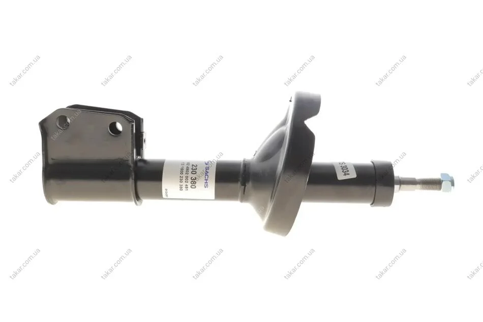 Амортизаційна стійка масляна двотрубна передня двобічна Sachs SACHS 230 380 (фото 1)