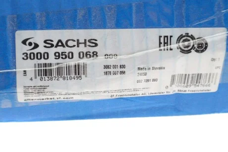 Комплект сцепления SACHS 3000 950 068