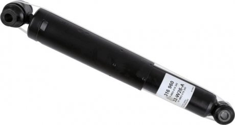 Телескопический амортизатор газомасляный двухтрубный задний двусторонний SACHS 316 960