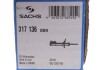 Телескопічний амортизатор газомасляний двотрубний задній двобічний SACHS 317 136 (фото 2)