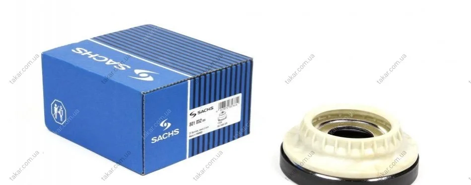 Подшипник опоры амортизатора на передний мост двухсторонний SACHS 801 052 (фото 1)