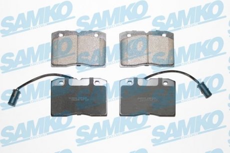 Колодки гальмівні дискові IVECO Daily E1 90-96 SAMKO 5SP425 (фото 1)