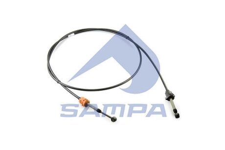 Трос ступінчаста коробка передач VOLVO L: 3365 mm чорний SAMPA 033.462
