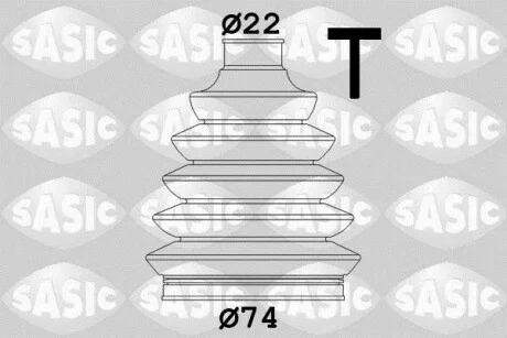 Пыльник ШРУСа со стороны коробки передач TPE внутренний SASIC 1900011