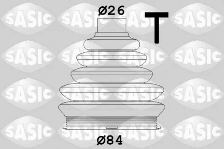 Пыльник ШРУСа со стороны колеса TPE наружный SASIC 1900016