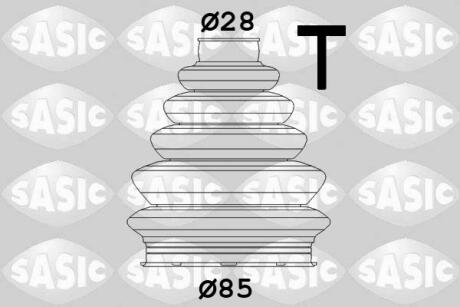 Пыльник ШРУСа TPE передний мост SASIC 1906122