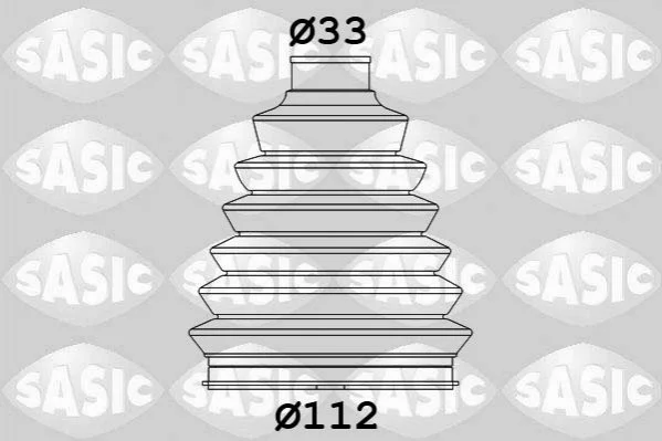 Пыльник ШРУСа со стороны колеса наружный SASIC 2933073 (фото 1)