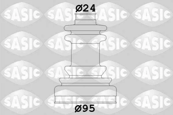 Пыльник ШРУСа со стороны колеса наружный SASIC 2933423 (фото 1)