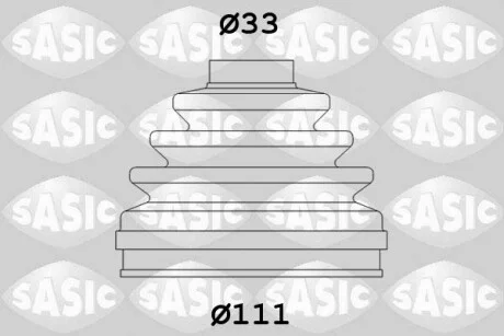 Пыльник ШРУСа со стороны колеса наружный SASIC 2933993