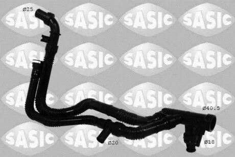 Шланг радиатора (выр-во Sasic) SASIC 3400046
