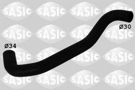 Изогнутый патрубок системы охлаждения SASIC 3400067