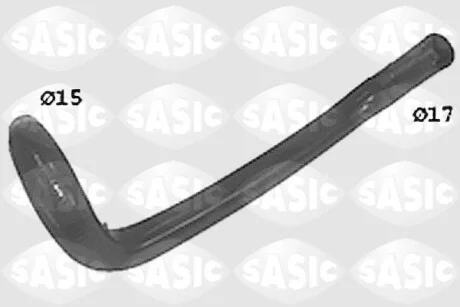 Шланг радіатора (вир-во Sasic) SASIC SWH0350
