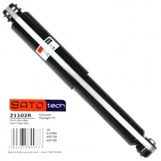 Амортизаційна стійка газомасляна двотрубна задня двостороння SATO TECH 21102R
