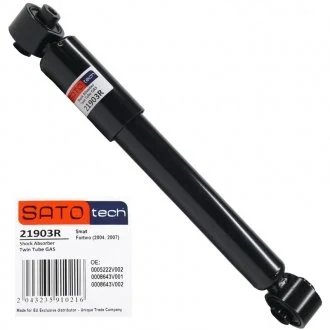 Амортизаційна стійка газомасляна двотрубна задня двостороння SATO TECH 21903R