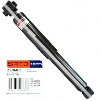 Амортизаційна стійка газомасляна двотрубна задня двостороння SATO TECH 22068R