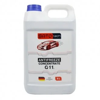 Антифриз-концентрат синий, -80 °C, G11, 5 л SATO TECH G1105B