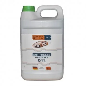 Антифриз зеленый, -35 °C, G11, 5 л SATO TECH G1105GRM